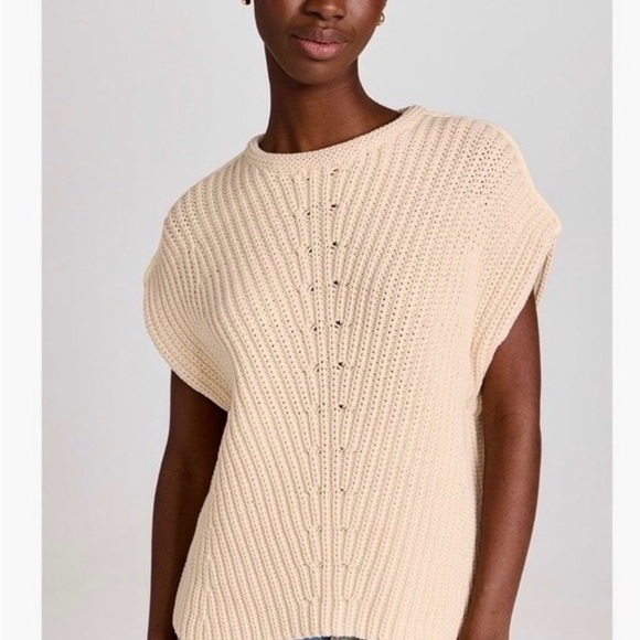rag & bone Sweaters - rag & bone Shane sweater vest Dove NWOT Size S